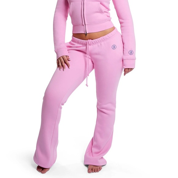 BODY BY RAVEN TRACY BACKSHOT 2.0 SWEATPANTS BUBBLEGUM PINK - XS - Picture 2 of 8